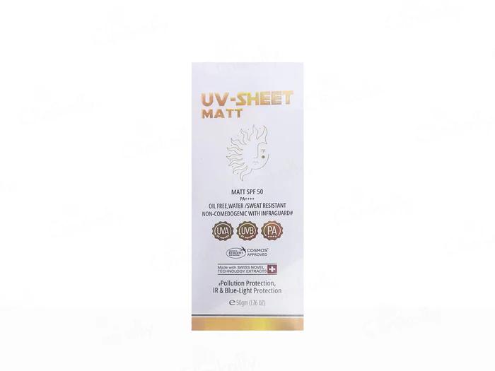 UV-Sheet Matt Sunscreen SPF 50 PA++++ – 50 gm