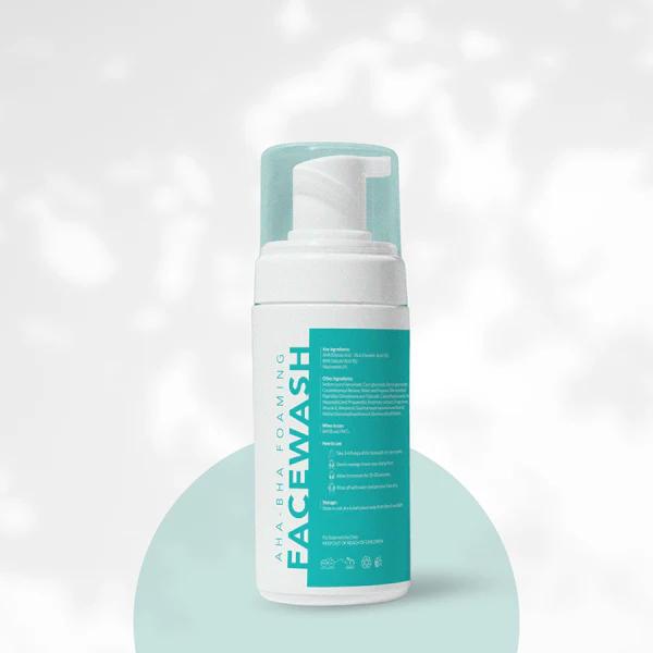 Vrinlite AHA BHA Foaming Face Wash – 100 ml