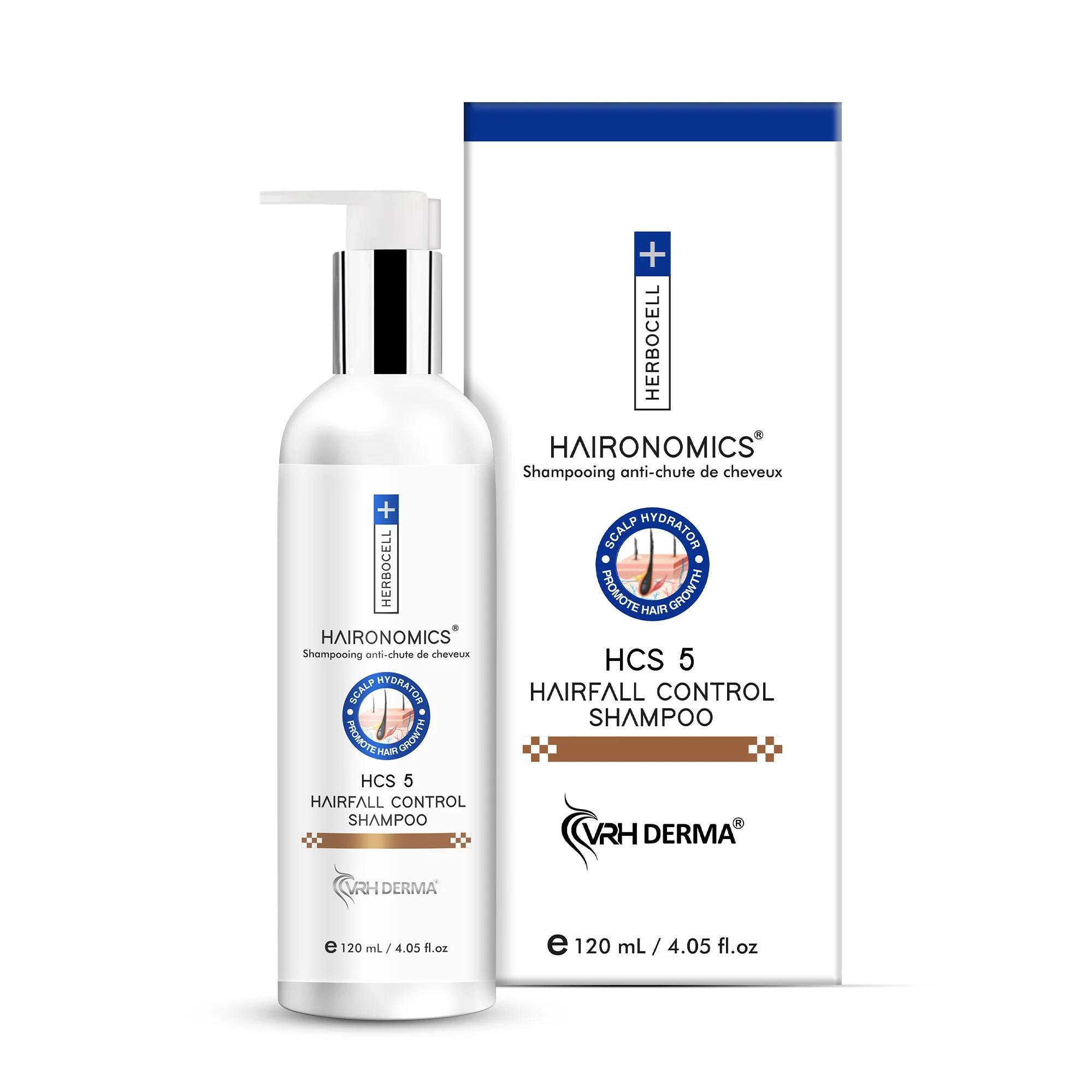 Hair Fall Control Shampoo | Strengthens Roots & Reduces Hair Fall | For All Hair Types – 120 ml
