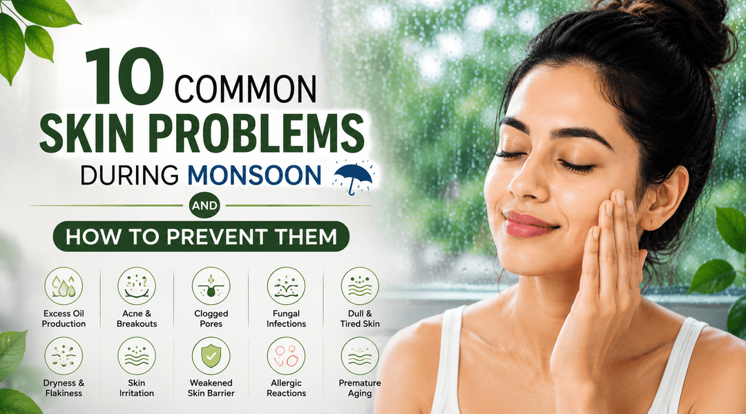 10 Common Skin Problems During Monsoon and How to Prevent Them